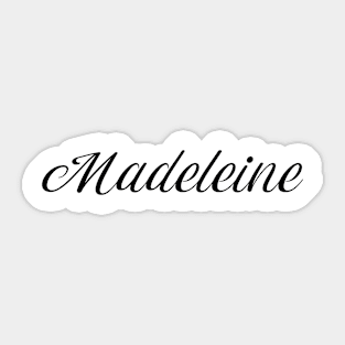 Name Madeleine Sticker